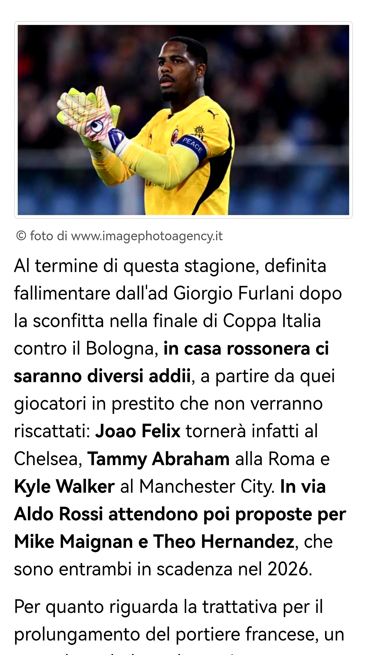 世俱杯赛程-AC米兰憾负对手,遭遇失利